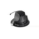 SLV ceiling recessed luminaire NUMINOS® MOVE XL round, suitable for VDU workstation IP20, black, white, lacquered dimmable