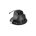 SLV Plafondinbouwarmatuur NUMINOS® MOVE XL rond, geschikt voor beeldschermwerkstations IP20, zwart, gelakt dimbaar
