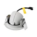 SLV Plafondinbouwarmatuur NUMINOS® GIMBLE XS rond, geschikt voor beeldschermwerkstations IP20, wit, gelakt dimbaar