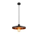 SLV Lampenkap LALU® PLATE 33, brons, zwart