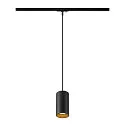 1-fase pendelarmatuur ASTO TUBE met lamphouder GU10 IP20, zwart