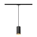 1-fase pendelarmatuur ASTO TUBE met lamphouder GU10 IP20, zwart