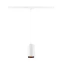 SLV 1-fase pendelarmatuur ASTO TUBE met lamphouder GU10 IP20, wit