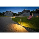 SLV Staande armatuur voor buiten FLATT II 62 PHASE down, Zeelucht bestendig IP65, zwart, gelakt dimbaar