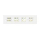 Rasterarmatuur PAVANNO 1200/300 45 WB WH DALI DALI aanstuurbaar, CCT Switch, UGR < 19, multipower IP20, wit dimbaar