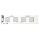 SLV Rasterarmatuur PAVANNO 1200/300 45 WB WH DALI DALI aanstuurbaar, CCT Switch, UGR < 19, multipower IP20, wit dimbaar