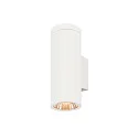 SLV outdoor wall luminaire HELIA PRO L UP/DOWN up / down, cylindrical, DALI controllable, impact resistant IP65, white