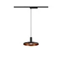 SLV 1-fase pendelarmatuur LALU® MIX&MATCH zonder lampenkap, CCT Switch IP20, zwart dimbaar