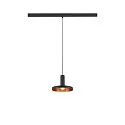 SLV Pendelarmatuur LALU® IP20, zwart dimbaar