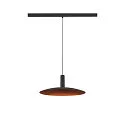 SLV Pendelarmatuur LALU® IP20, zwart dimbaar