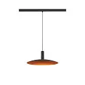 SLV Pendelarmatuur LALU® IP20, zwart dimbaar