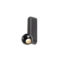 SLV wall and ceiling luminaire DYSKO CW SINGLE PHASE 2700K 1 flame, adjustable IP20, black dimmable