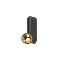 Wand- en plafondarmatuur DYSKO IP20, goud, zwart, gelakt dimbaar