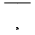 SLV track pendant luminaire DYSKO 48V PD DALI down, DALI controllable IP20, black dimmable