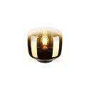 table lamp PANTILO cylindrical E27, gold dimmable