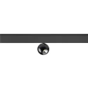 SLV track spot DYSKO 48V DALI (DEEP & RECESSED TRACK) adjustable, ball shaped IP20, chrome dimmable