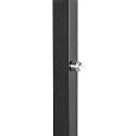 SLV floor lamp WORKLIGHT EASY FL with switch, suitable for VDU workstation, black dimmable