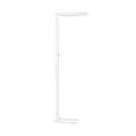 SLV Staande lamp WORKLIGHT EASY FL met schakelaar, geschikt voor beeldschermwerkstations, wit dimbaar