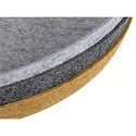 SLV Lampenkap GRIP! FLAT, grijs