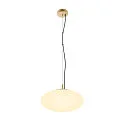 Pendelarmatuur OLYPSO 40 E27 IP20, goud dimbaar