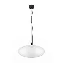 Pendelarmatuur OLYPSO 50 E27 IP20, zwart dimbaar