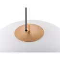 SLV Pendelarmatuur OLYPSO 50 E27 IP20, goud dimbaar