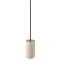 SLV Pendelarmatuur FITU PD STONE E27 IP20, beige dimbaar