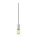 SLV Pendelarmatuur FITU PD STONE E27 IP20, grijs dimbaar