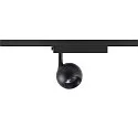 SLV 1-fase spot LIGHT EYE® 2.0 schakelbaar, cardanisch draaien, baalvormig IP20, zwart mat 