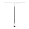 1-fase pendelarmatuur LIGHT EYE® 2.0 down, schakelbaar, baalvormig IP20, wit mat 