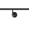 SLV Spotlight op rail LIGHT EYE® 2.0 rond IP20, zwart, gelakt dimbaar