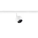 SLV Spotlight op rail LIGHT EYE® 2.0 rond IP20, zwart, wit, gelakt dimbaar