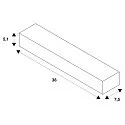 SLV Montageset P-LIGHT, wit
