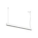 Pendelarmatuur GLENOS® PRO IP20, zwart, wit dimbaar