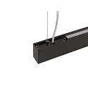 SLV Pendelarmatuur GLENOS® PRO IP20, zwart dimbaar