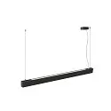 SLV Pendelarmatuur GLENOS® PRO IP20, zwart dimbaar