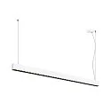 Pendelarmatuur GLENOS® PRO IP20, zwart, wit dimbaar