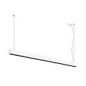 Pendelarmatuur GLENOS® PRO IP20, zwart, wit dimbaar