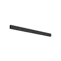Plafondarmatuur GLENOS® PRO UGR < 19, geschikt voor beeldschermwerkstations IP20, zwart, gelakt dimbaar