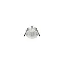 Plafondinbouwarmatuur DOWNLIGHT P 84 DALI stijf, DALI aanstuurbaar, slagvast, bekabeld IP54, wit dimbaar
