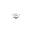Plafondinbouwarmatuur DOWNLIGHT P 165 DALI stijf, DALI aanstuurbaar, slagvast, bekabeld IP54, wit dimbaar