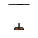 SLV 1-fase pendelarmatuur LALU® SET TETRA 24 met lampenkap, CCT Switch, set van 1 IP20, zwart dimbaar