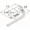 SLV Schemersensor BATTEN FLAT P on/off, wit