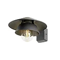 Wandarmatuur SEJERO E27 IP65, antraciet dimbaar