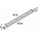 ceiling luminaire BATTEN INDUSTRY C IP23, white 