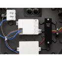 SLV outdoor wall luminaire AINOS SLIDE WL SENSOR CCT square, with sensor, CCT Switch IP65, black