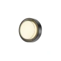 SLV outdoor wall luminaire AINOS SLIDE WL SENSOR CCT square, with sensor, CCT Switch IP65, black