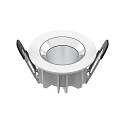 Plafondinbouwarmatuur DOWNLIGHT P IP20/IP54, wit dimbaar