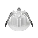 SLV Plafondinbouwarmatuur DOWNLIGHT P IP20/IP54, wit dimbaar