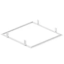 Inbouwframe PANEL P | PAVANNO, wit